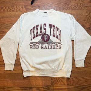Texas Tech Red Raiders Crew Neck Sweater Size X Large